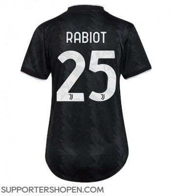 Juventus Adrien Rabiot #25 Borta Matchtröja Dam 2022-23 Kortärmad